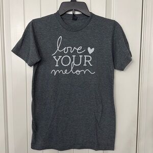 Love your Melon gray womens tshirt